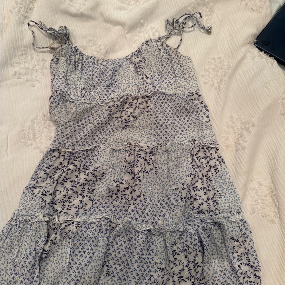 Skylar + Madison Blue Floral Top
